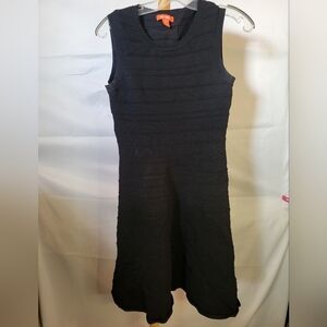 Joe Fresh Black Dress stretchy Sleeveless size small